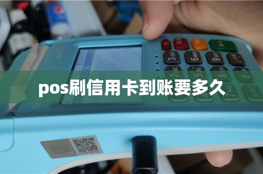 pos刷信用卡到账要多久