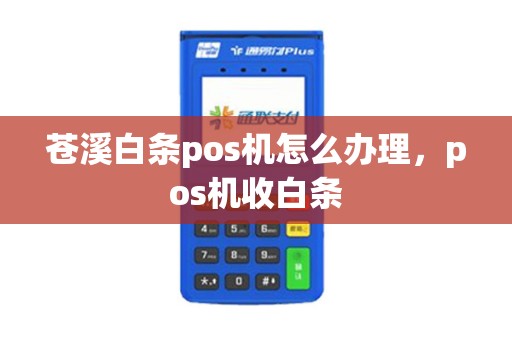 苍溪白条pos机怎么办理，pos机收白条