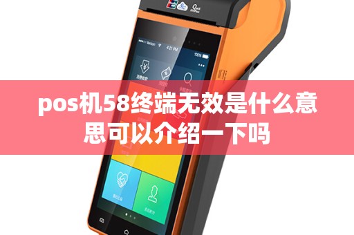pos机58终端无效是什么意思可以介绍一下吗