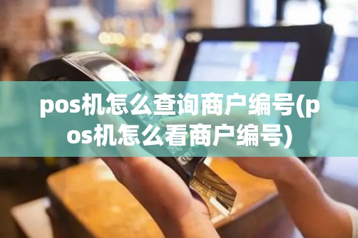 pos机怎么查询商户编号(pos机怎么看商户编号)