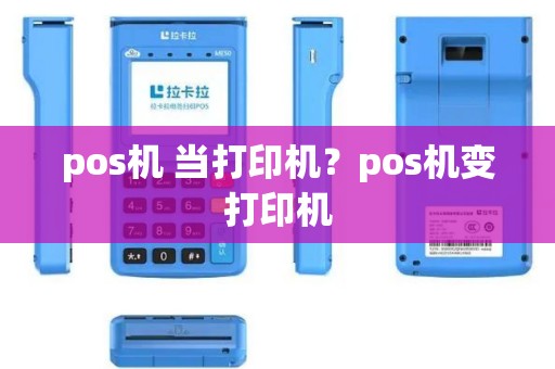 pos机 当打印机？pos机变打印机
