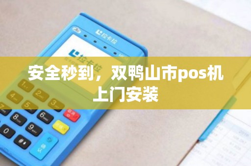 安全秒到，双鸭山市pos机上门安装
