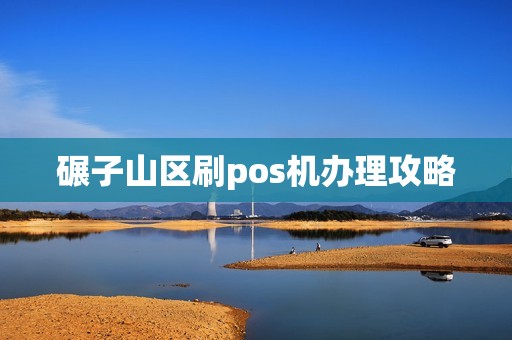 碾子山区刷pos机办理攻略