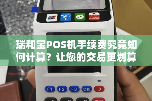 瑞和宝POS机手续费究竟如何计算？让您的交易更划算！