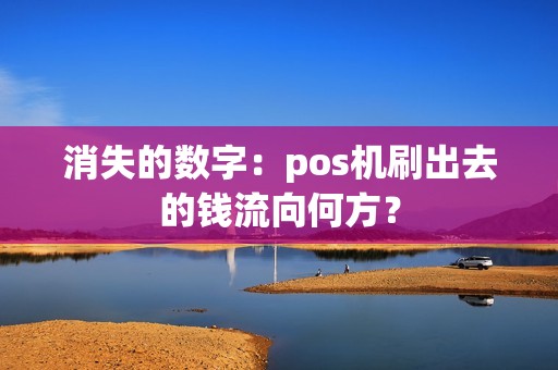 消失的数字：pos机刷出去的钱流向何方？