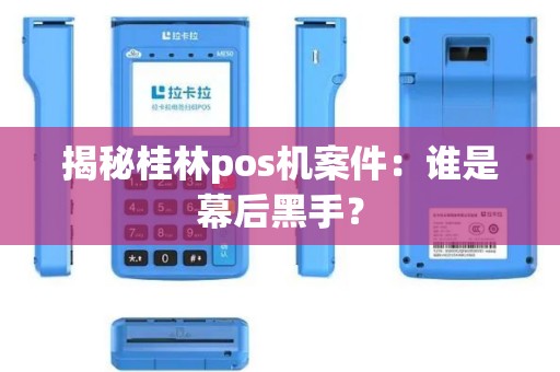 揭秘桂林pos机案件：谁是幕后黑手？