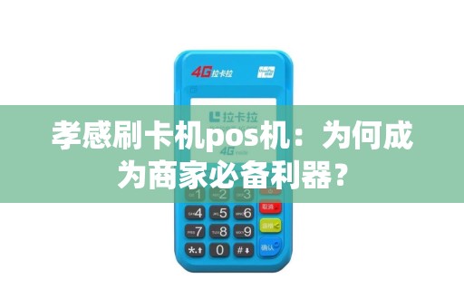 孝感刷卡机pos机：为何成为商家必备利器？