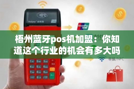 梧州蓝牙pos机加盟：你知道这个行业的机会有多大吗？