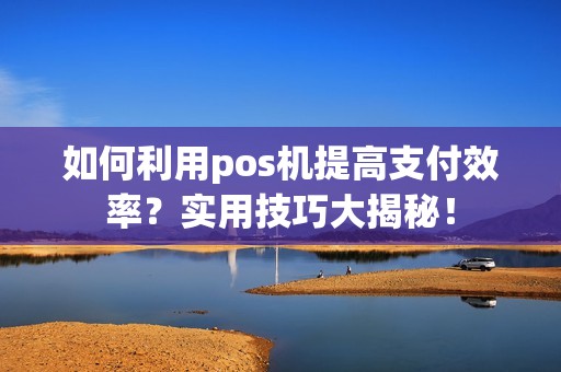 如何利用pos机提高支付效率？实用技巧大揭秘！