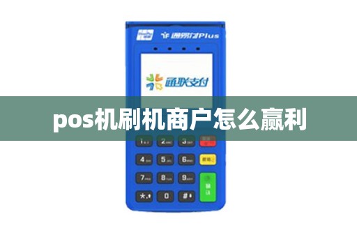 pos机刷机商户怎么赢利