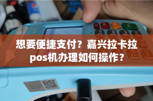 想要便捷支付？嘉兴拉卡拉pos机办理如何操作？