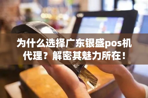 为什么选择广东银盛pos机代理？解密其魅力所在！