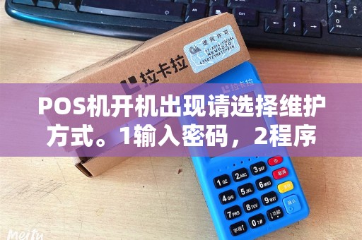POS机开机出现请选择维护方式。1输入密码，2程序下载，这样怎么弄