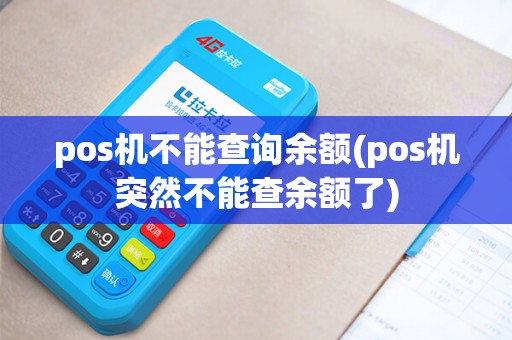 pos机不能查询余额(pos机突然不能查余额了)