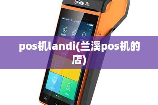 pos机landi(兰溪pos机的店)
