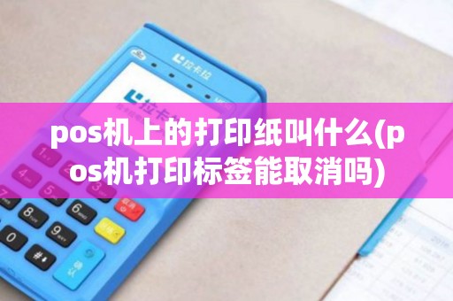 pos机上的打印纸叫什么(pos机打印标签能取消吗)