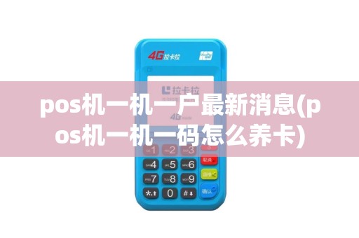 pos机一机一户最新消息(pos机一机一码怎么养卡)