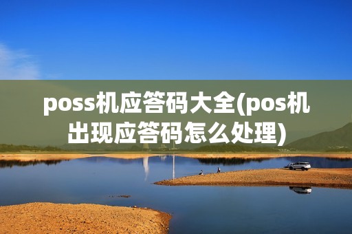 poss机应答码大全(pos机出现应答码怎么处理)