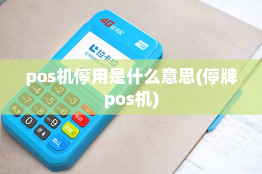 pos机停用是什么意思(停牌pos机)