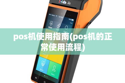 pos机使用指南(pos机的正常使用流程)