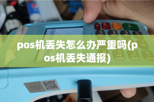 pos机丢失怎么办严重吗(pos机丢失通报)