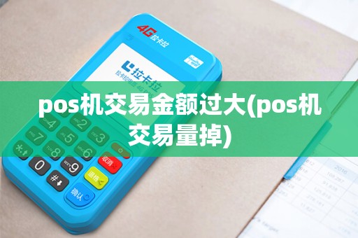 pos机交易金额过大(pos机交易量掉)