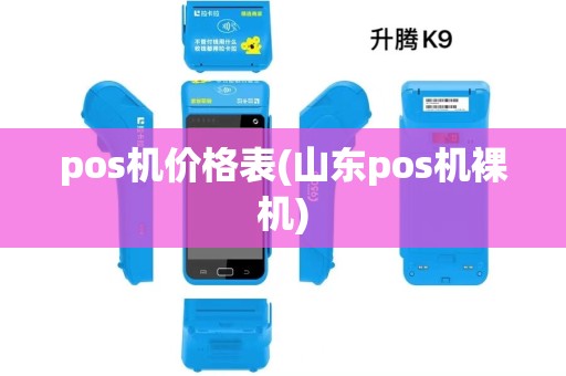 pos机价格表(山东pos机裸机)