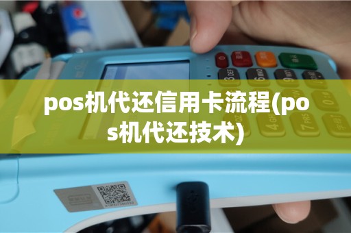 pos机代还信用卡流程(pos机代还技术)