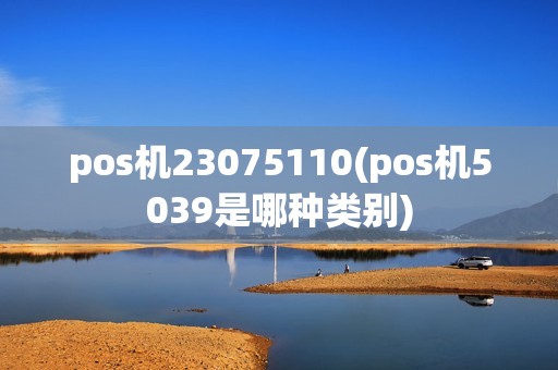 pos机23075110(pos机5039是哪种类别)