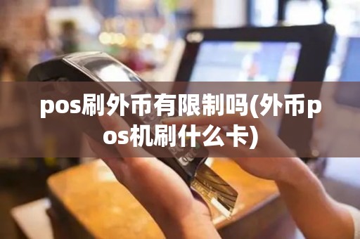 pos刷外币有限制吗(外币pos机刷什么卡)