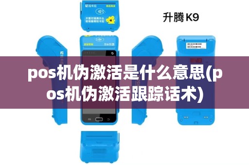 pos机伪激活是什么意思(pos机伪激活跟踪话术)