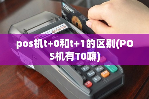 pos机t+0和t+1的区别(POS机有T0嘛)