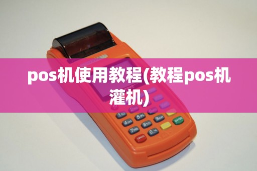 pos机使用教程(教程pos机灌机)