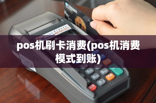pos机刷卡消费(pos机消费模式到账)