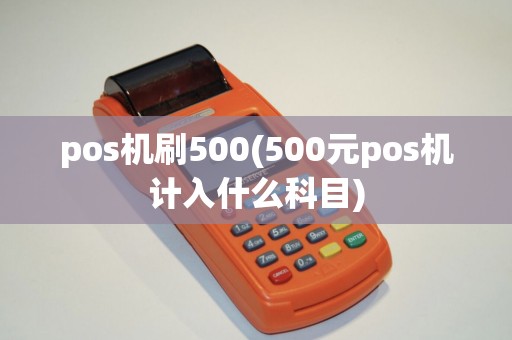 pos机刷500(500元pos机计入什么科目)