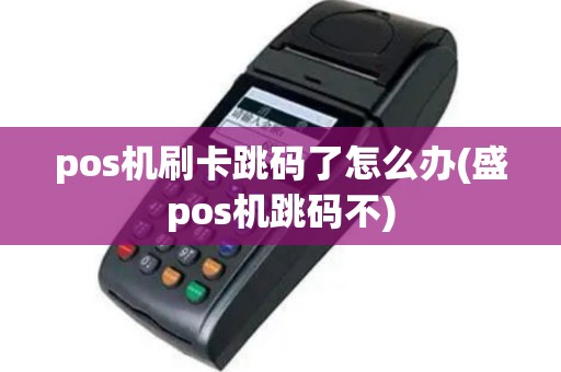 pos机刷卡跳码了怎么办(盛pos机跳码不)