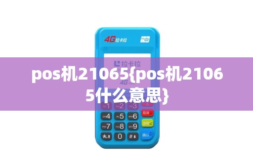 pos机21065{pos机21065什么意思}
