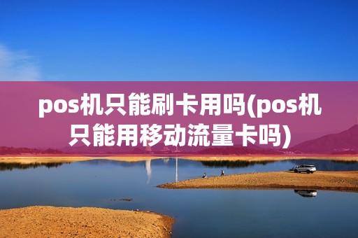 pos机只能刷卡用吗(pos机只能用移动流量卡吗)