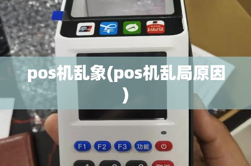 pos机乱象(pos机乱局原因)