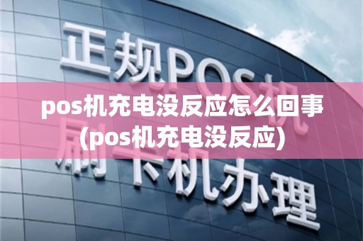 pos机充电没反应怎么回事(pos机充电没反应)
