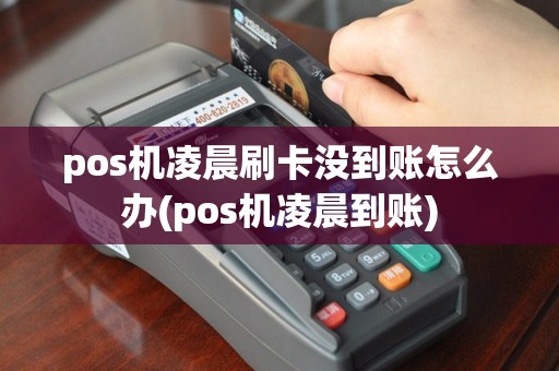 pos机凌晨刷卡没到账怎么办(pos机凌晨到账)