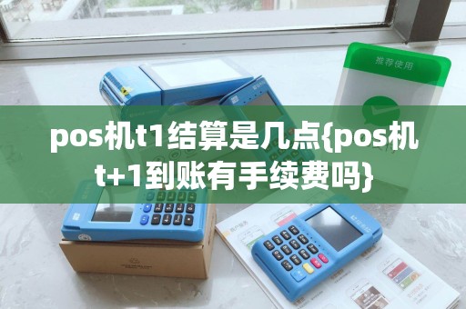 pos机t1结算是几点{pos机t+1到账有手续费吗}
