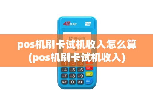 pos机刷卡试机收入怎么算(pos机刷卡试机收入)