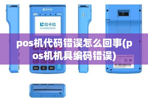 pos机代码错误怎么回事(pos机机具编码错误)