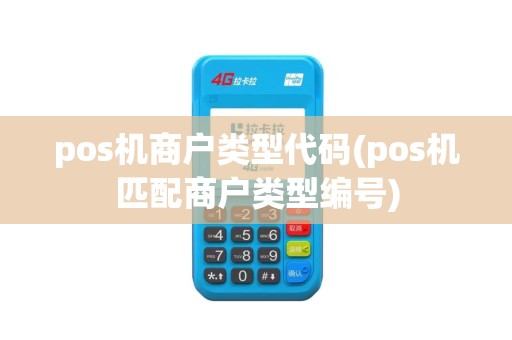 pos机商户类型代码(pos机匹配商户类型编号)