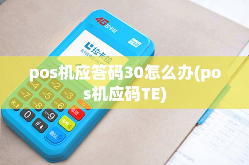 pos机应答码30怎么办(pos机应码TE)