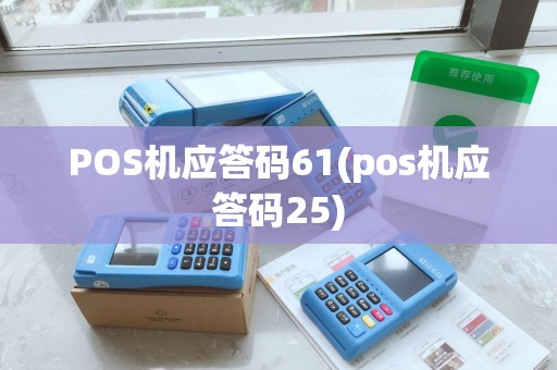 POS机应答码61(pos机应答码25)