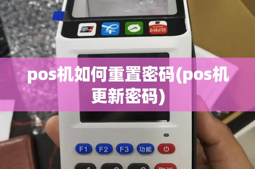pos机如何重置密码(pos机更新密码)