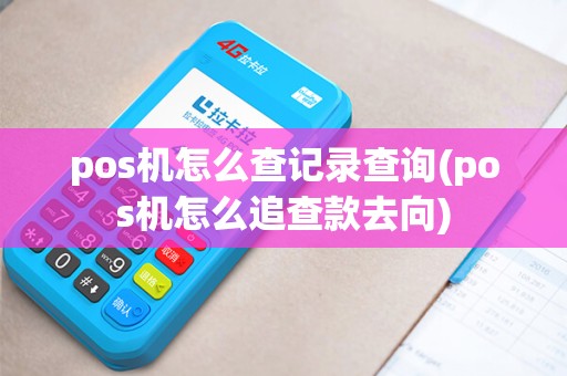 pos机怎么查记录查询(pos机怎么追查款去向)