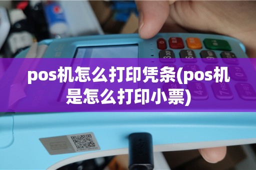 pos机怎么打印凭条(pos机是怎么打印小票)